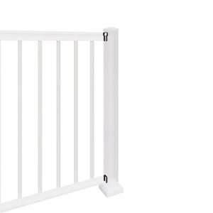 Aluminium Balustrade Plastic Rail End Covers