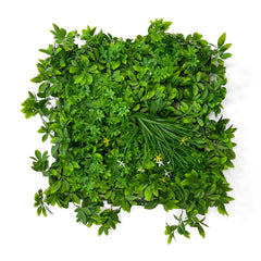 Artificial Hedge Tile Mixed Foliage 50cm x 50cm