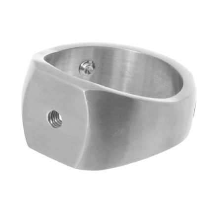 Post Fitting Adaptor Ring 48.3mm Diameter - 316 Stainless Steel