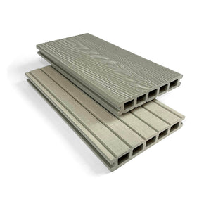 Ash White – 3.6m Composite Decking