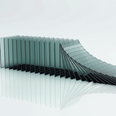 10 mm Clear Toughened Glass Panel