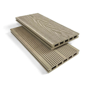 Enhanced Range Oyster Beige composite decking 3.6m
