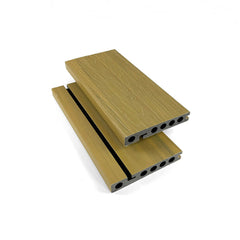 Capped Deep Embossed Sand – Bullnose Board Composite Decking