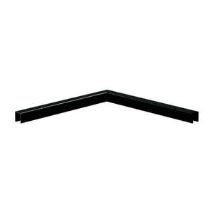 90° Handle for Glass - Black