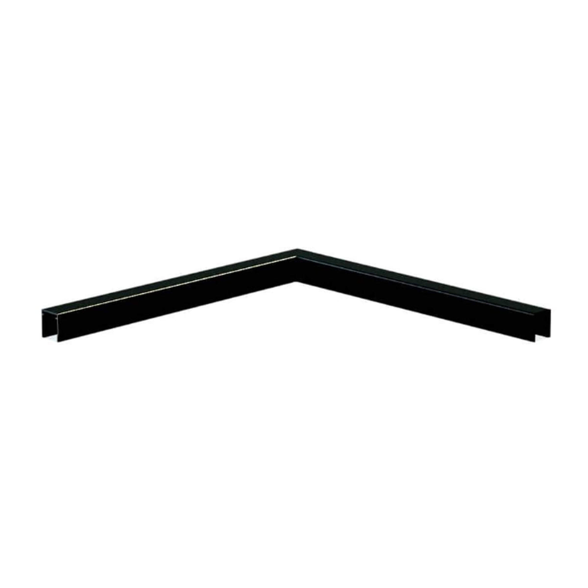 90° Handle for Glass - Black