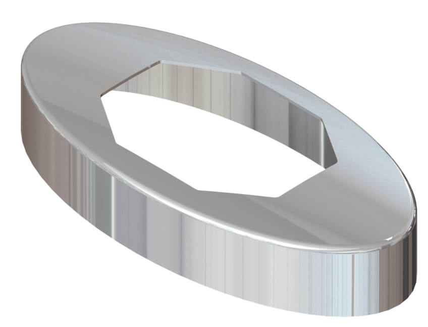 Cover Plate (Spigot Base Plate Cover) - Satin