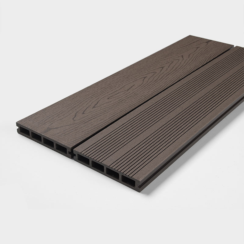 Brown Composite Decking Composite Decking UK The Outdoor Look   Chocolate02 