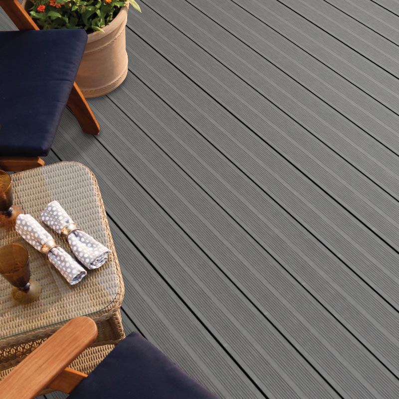 composite decking brown 