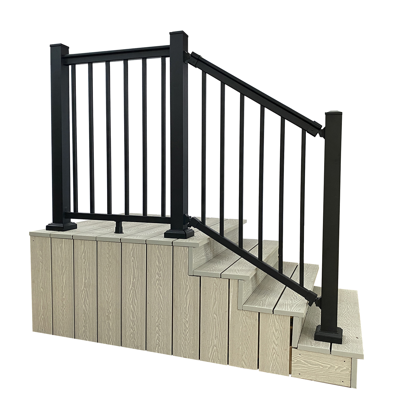 aluminium stair brackets for handrails