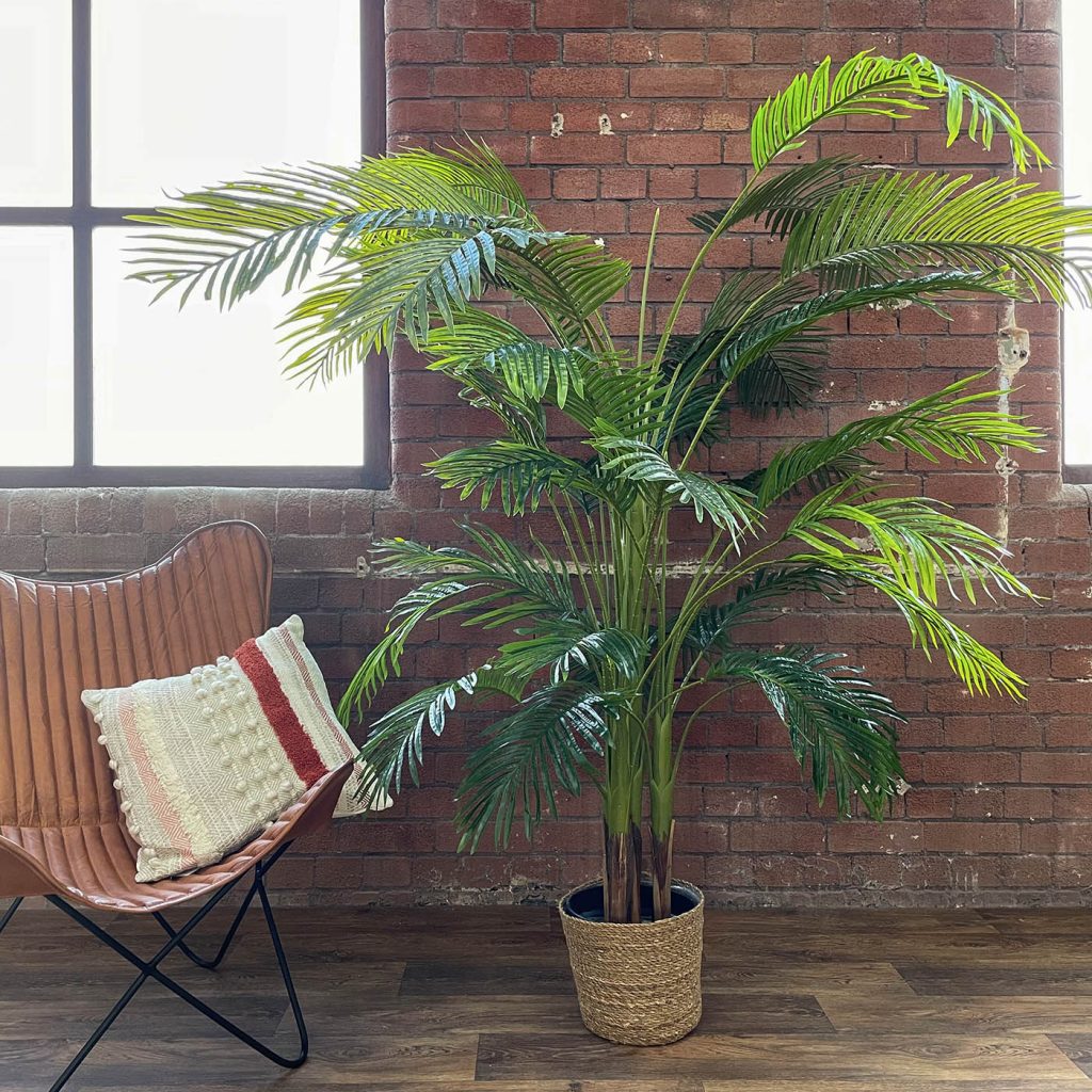 Larger than life artificial paradise pal plant. Part of the large faux plant collection