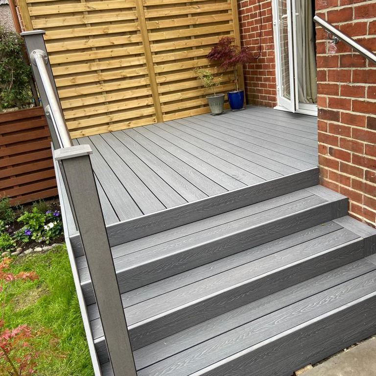 grey composite decking inspiration