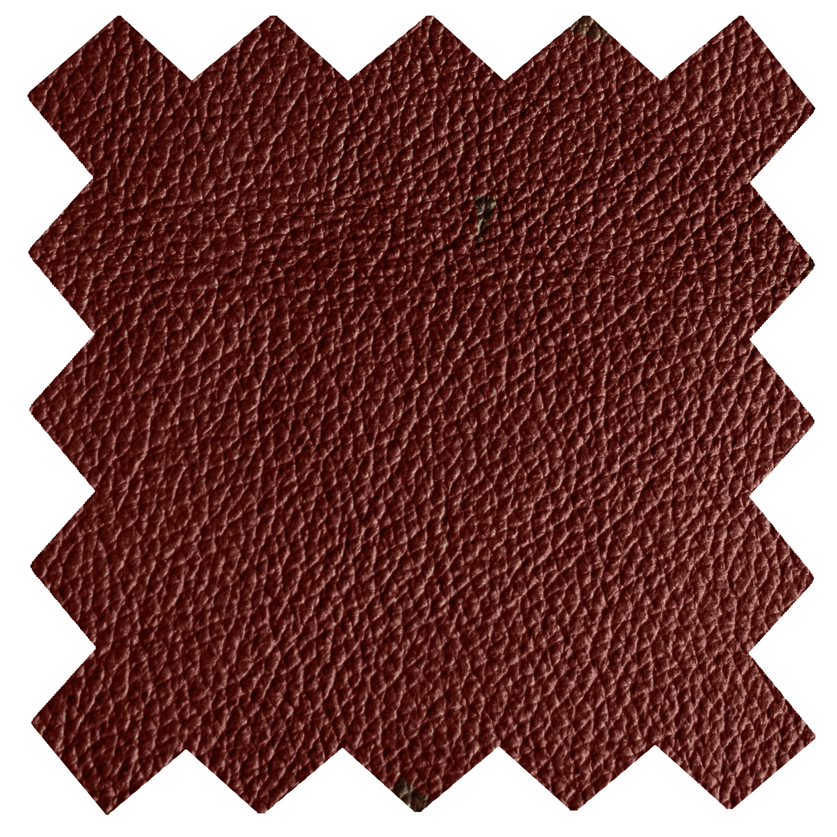 chestnut brown leather swatch