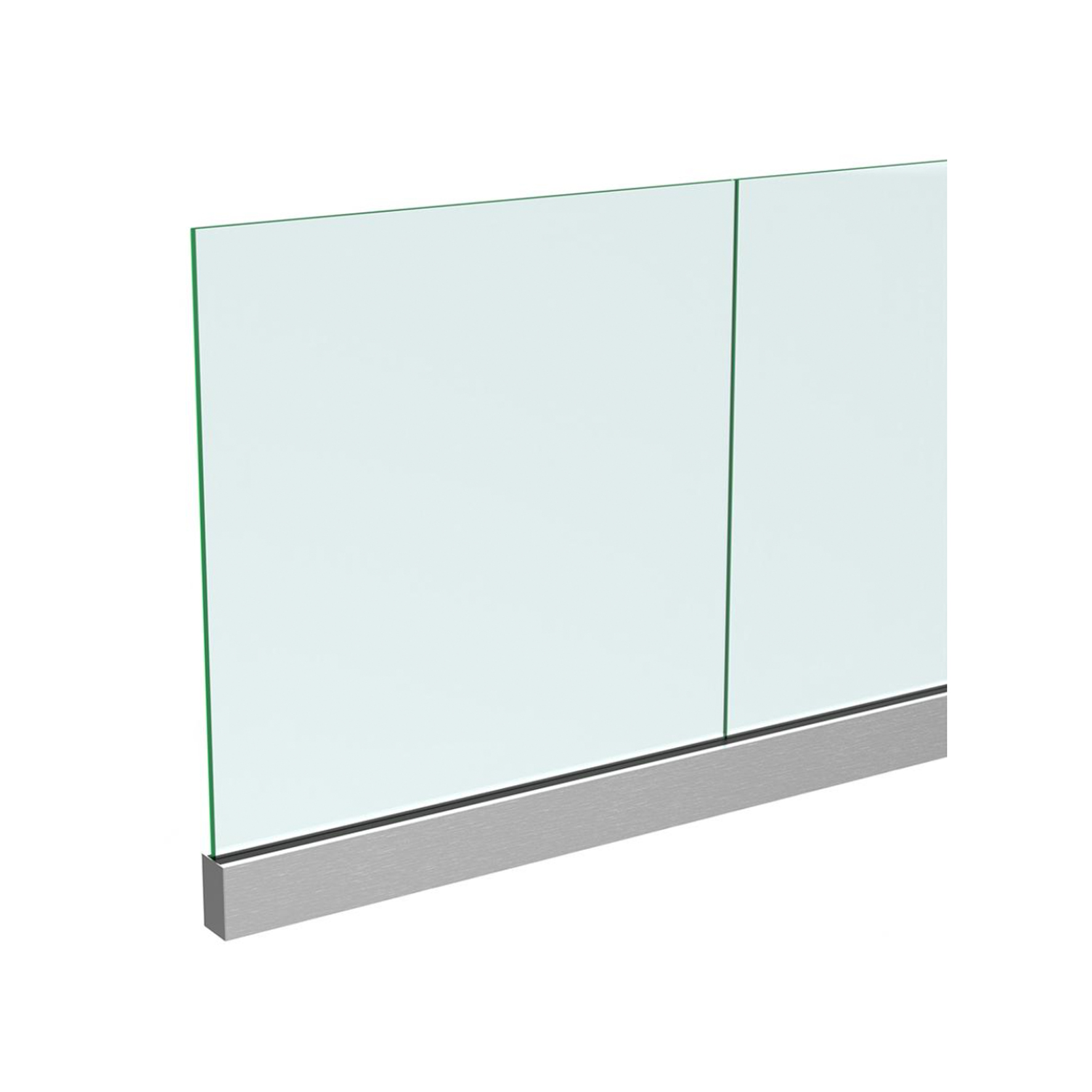 base fix frameless channel system